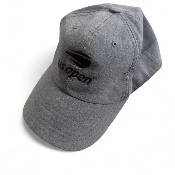 American Needle Accessories - NWOT US Open 2020 Tennis Hat Adjustable Baseball Cap Gray Blue, Unisex